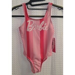 Barbie Girl's One Piece Swimsuit‎ Bathing Suit Pink Size 4